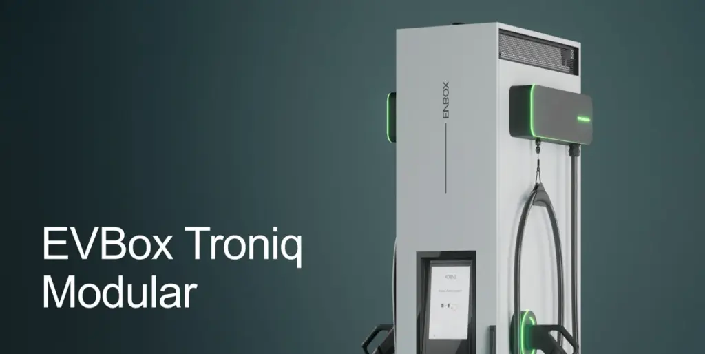 EVBox Troniq Modulare Ladestation für Elektrofahrzeuge