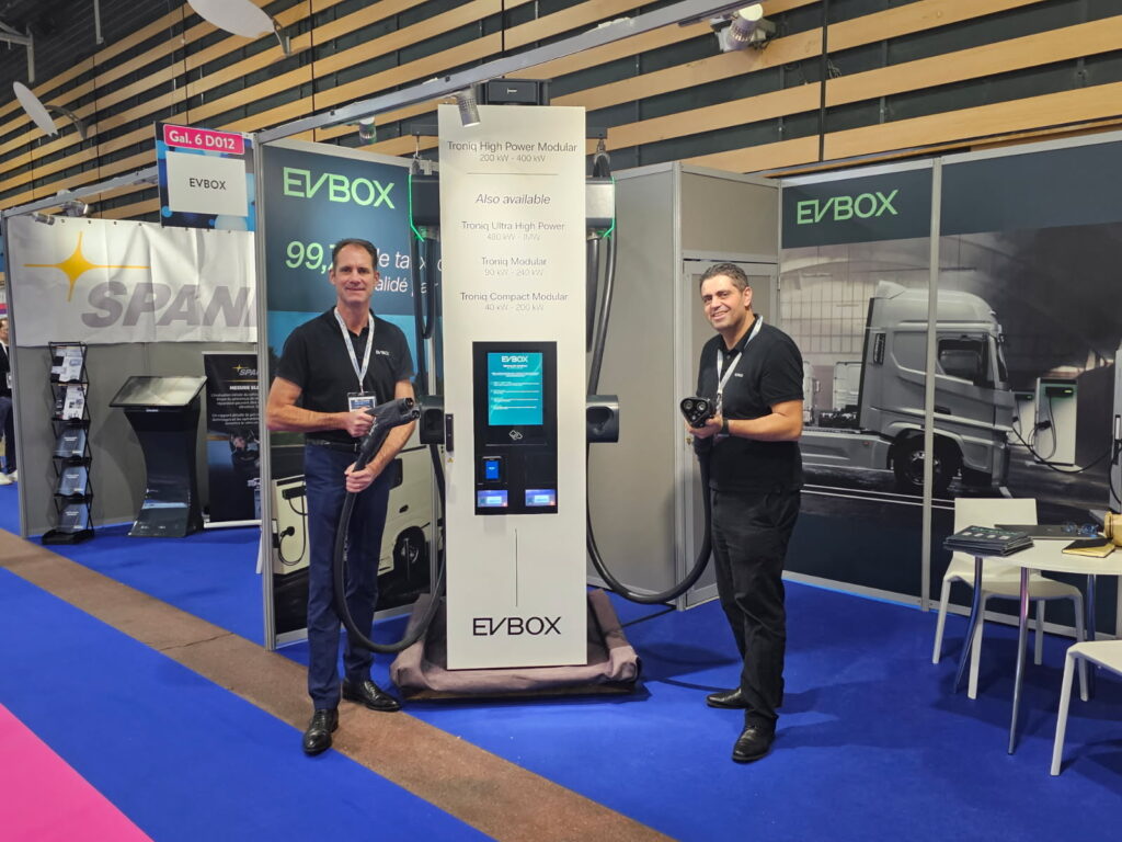 EVBox Unveils Its MCS Charger at Solutrans 2025