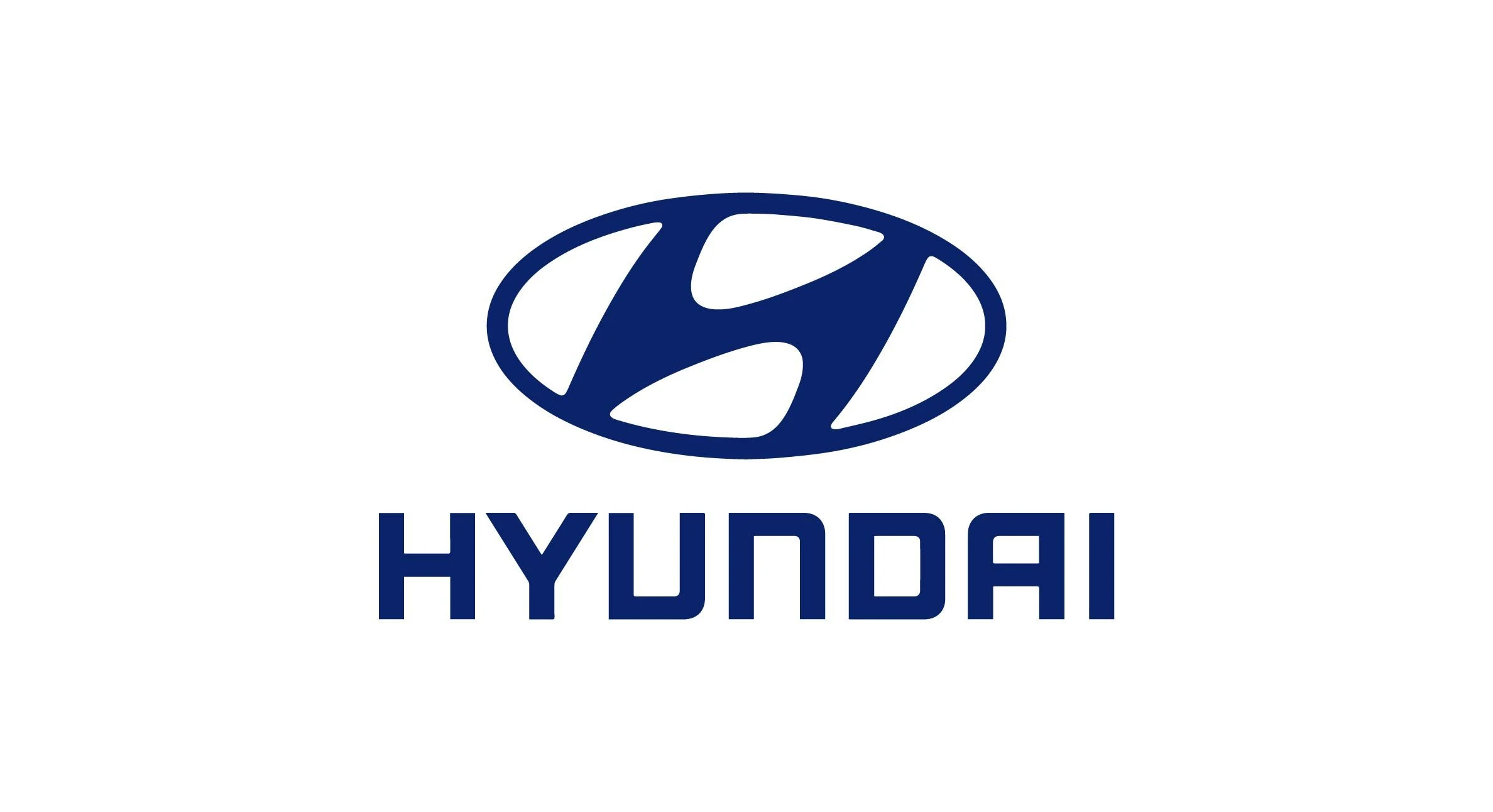 Hyundai car brand logo