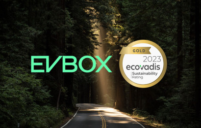 EVBox awarded gold medal rating by EcoVadis